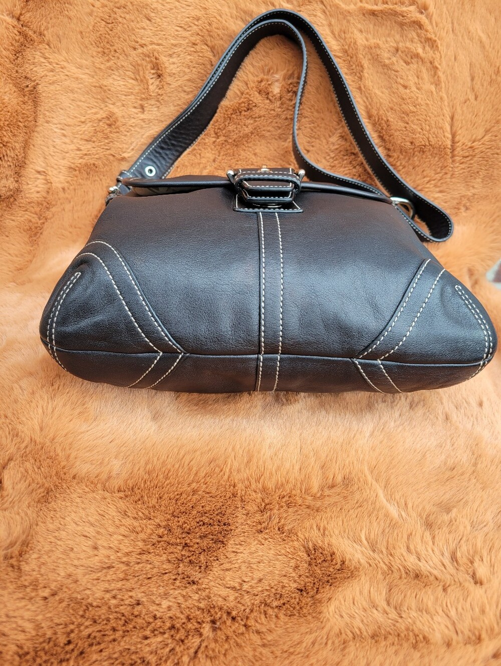Vintage Y2K Coach Soho Flap Crossbody/Shoulder Bag - Picture 11 of 15